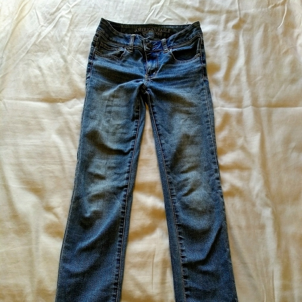 American Eagle super stretch straight leg jean